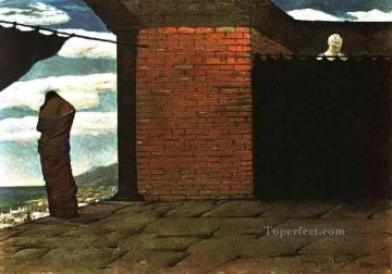 Giorgio de Chirico Painting - the enigma of the oracle 1910 Giorgio de Chirico Metaphysical surrealism